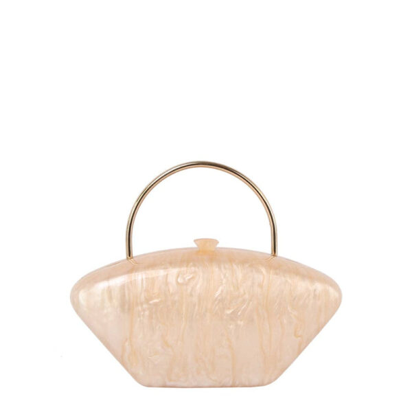 Calin acrylic clutch