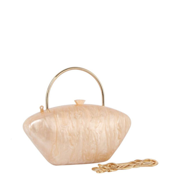 Calin acrylic clutch
