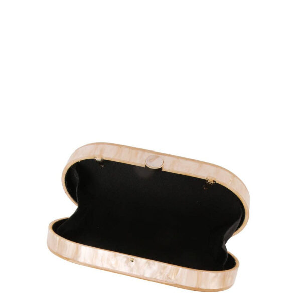 77f7d827a9f7d7e9e1d5de1a82b1366564a36454f35221d0313aea14fc2223fb.jpg Pearlized Acrylic Clutch Evening Bag