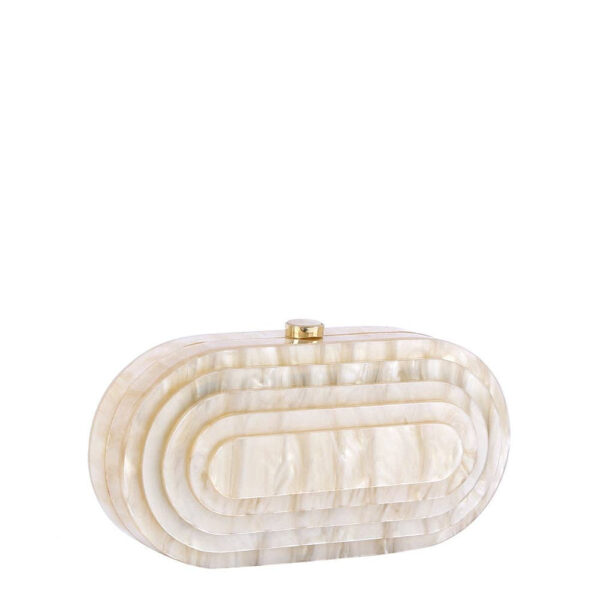b16f4683bfaefa4209c826e6c6a7070efb70b872367d67c1884d5da70599ac01.jpg Pearlized Acrylic Clutch Evening Bag