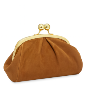 Frame Suede Clutch