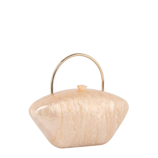 Calin acrylic clutch