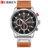 Luxury Chronograph Quartz Watch Men
