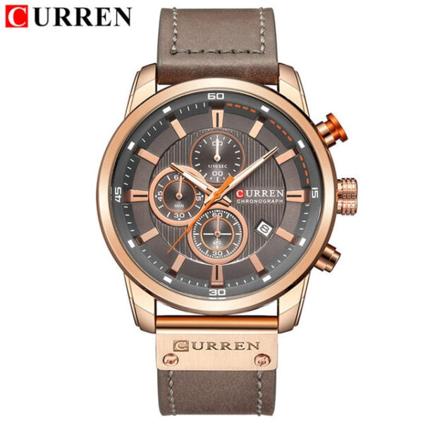 Luxury Chronograph Quartz Watch Men