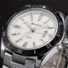Men Full Steel Watches Quartz Watch Analog