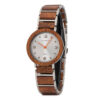 Wooden Stainless Steel Women Watches